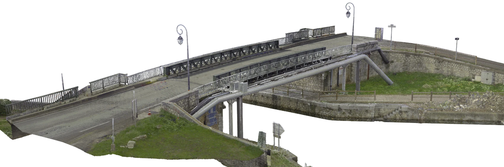 Relevé Scan 3D d’un ouvrage ferroviaire