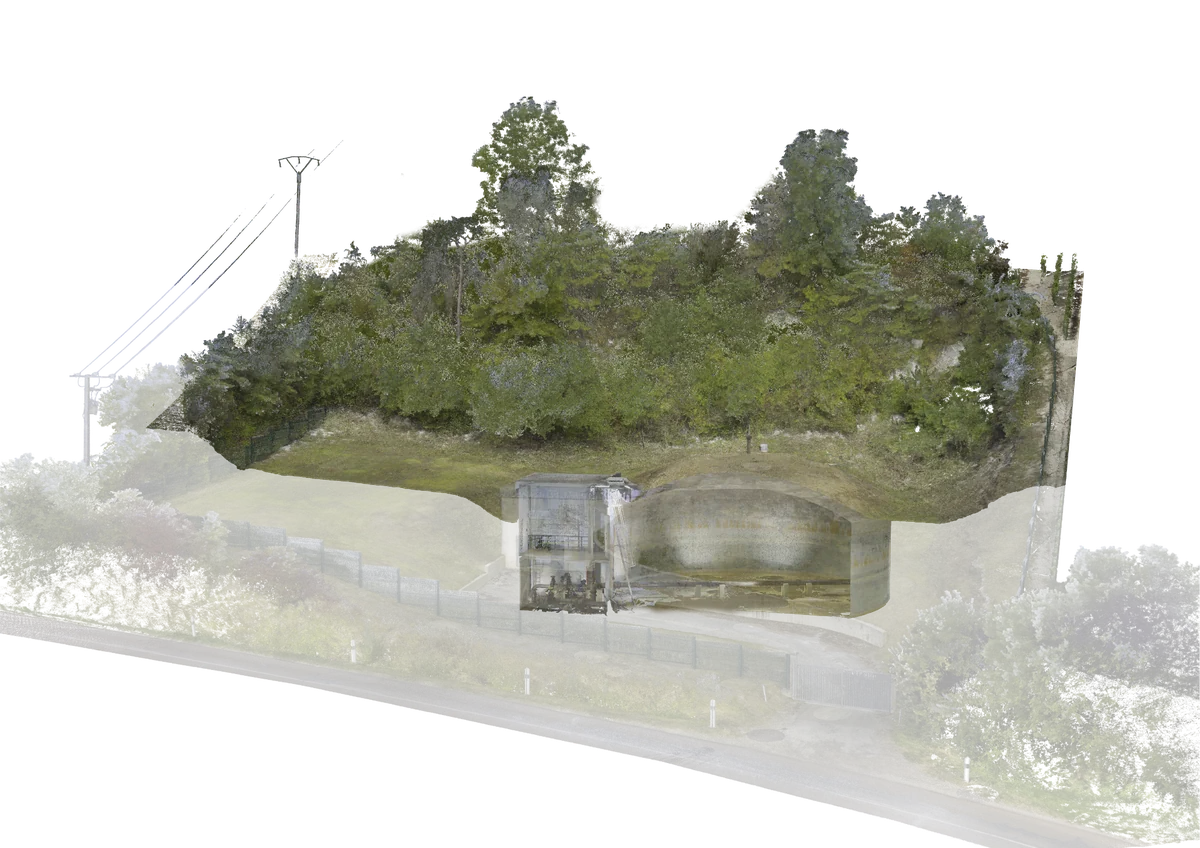 Relevé Scan 3D de site et environnement technique